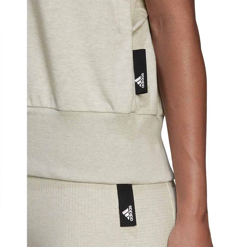 adidas Damska bluza z kapturem Studio Lounge Summer bez rękawów