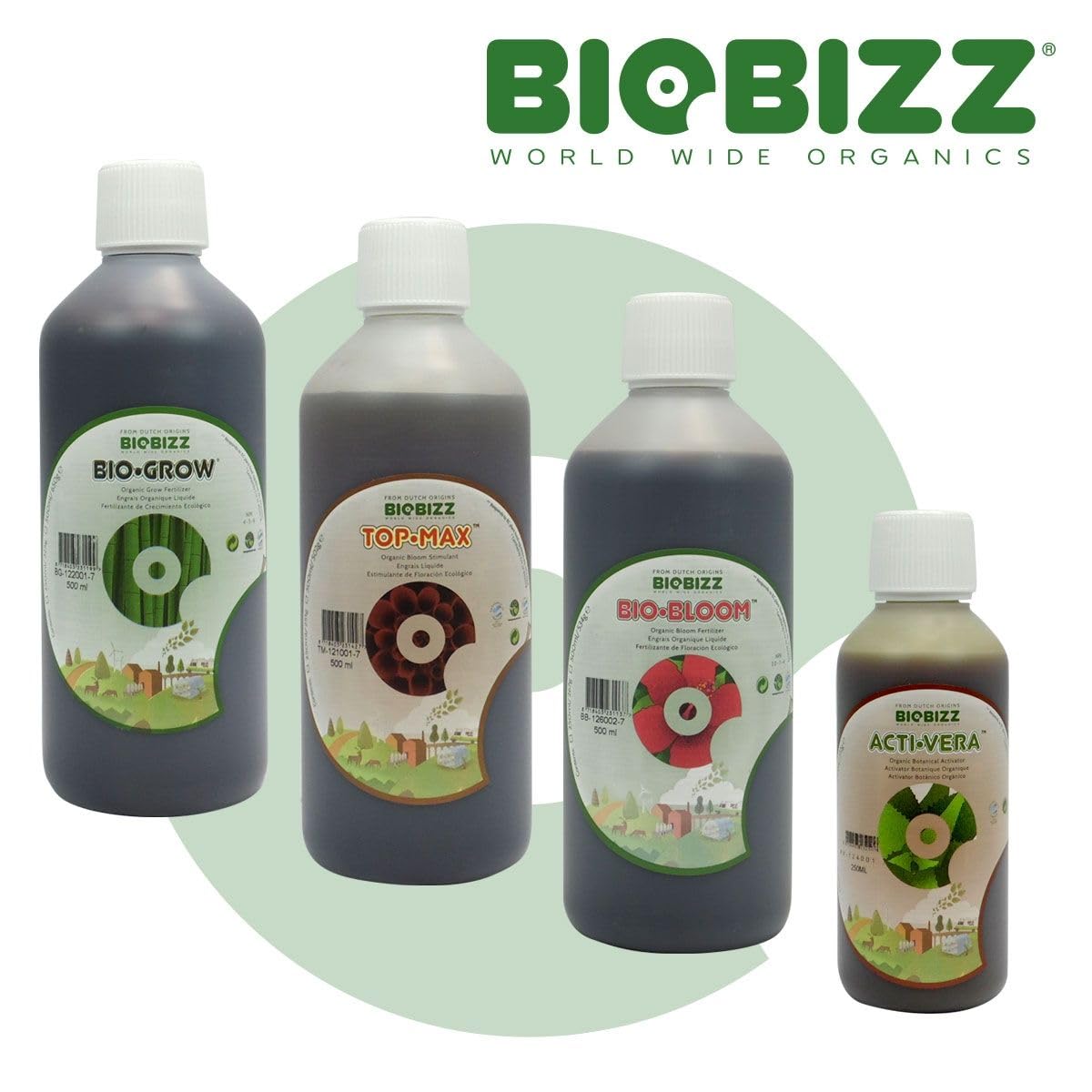Pack engrais terre BIOBIZZ - 3 x 500ml