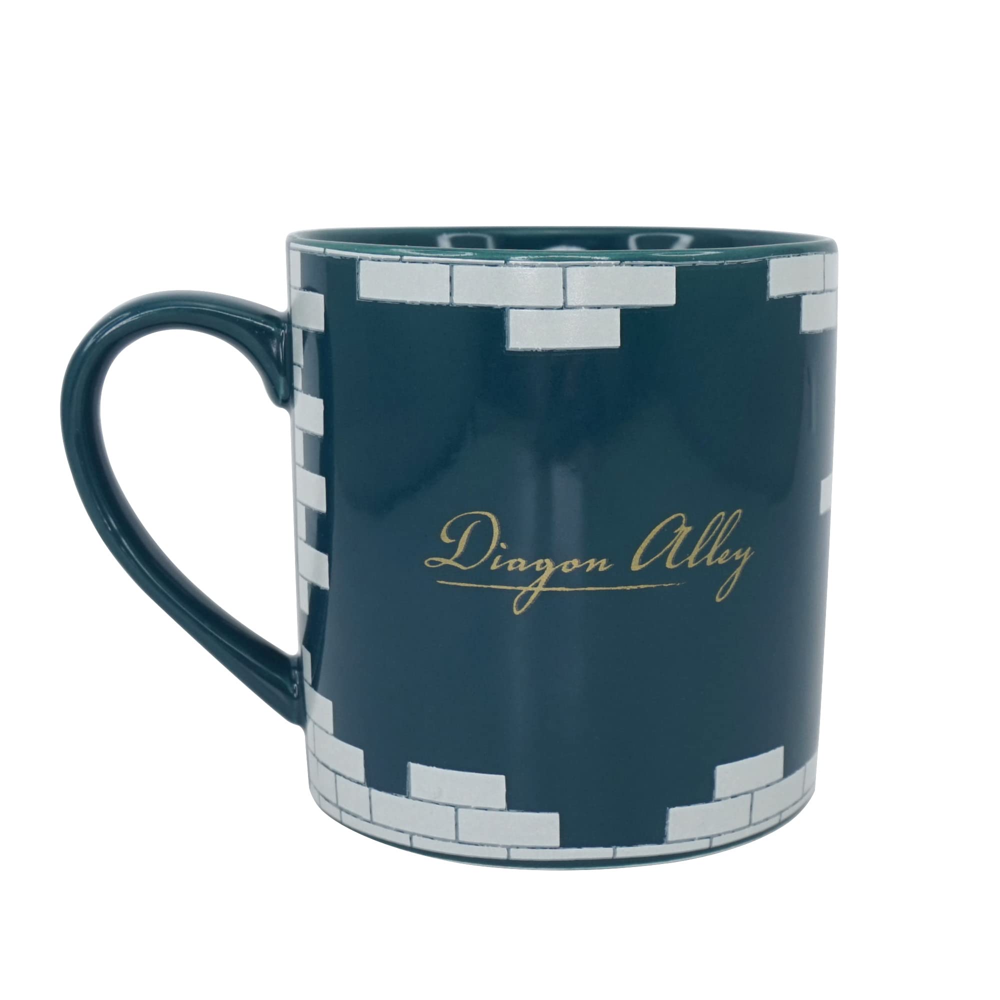 Harry Potter Mug - Diagon Alley - Work Mug - 325ml Mugs for Adults Cup, Blue - Image 3