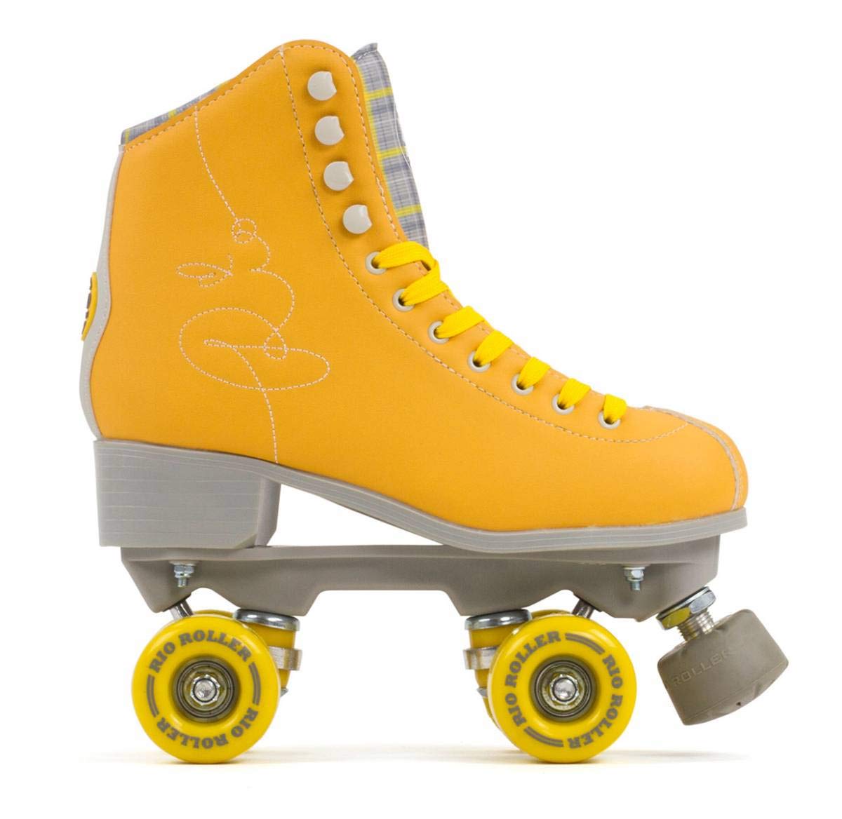 Rio Roller Signature Skates (Ladies 6, Yellow)