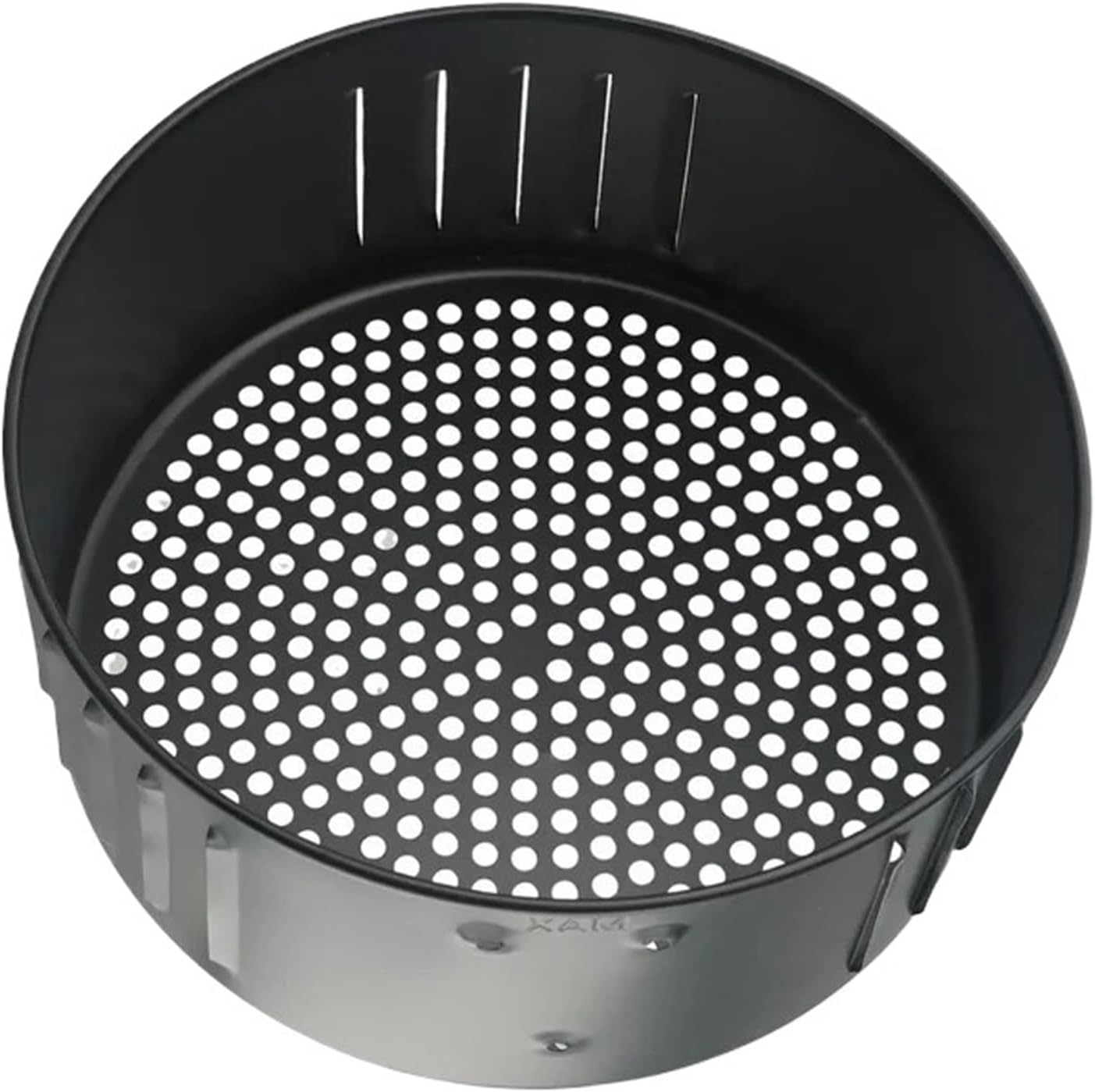 エアフライヤーバスケット エアフライヤーバスケット ベーキングトレイ 鋳鉄製キッチン用品(3.5L)