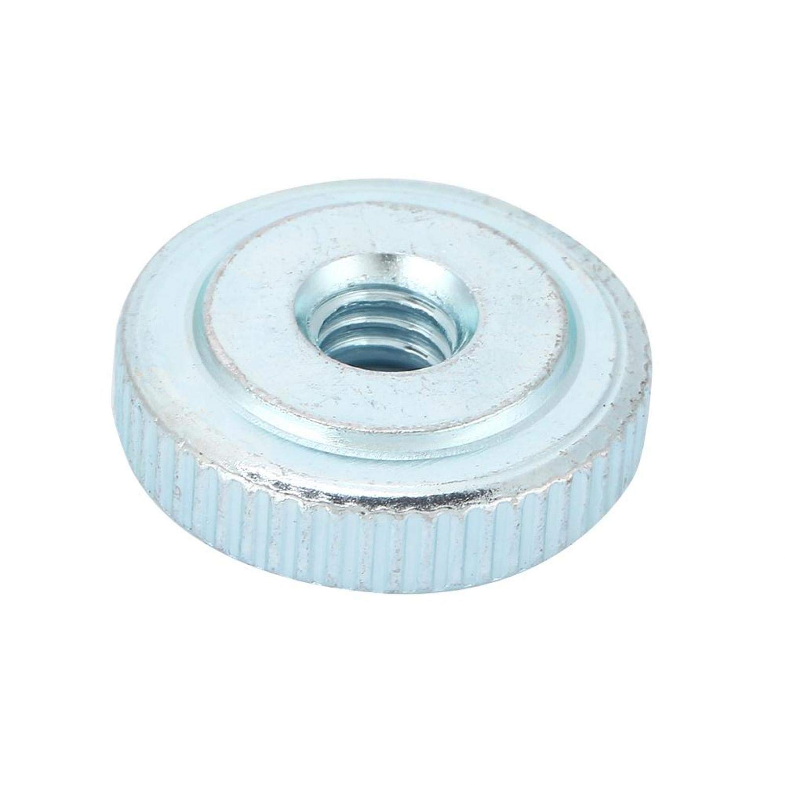 Dadi per impugnatura da 10 pezzi GB807 Dado zigrinato zigrinato Dado zigrinato in acciaio al carbonio zincato(M6（10pcs）)