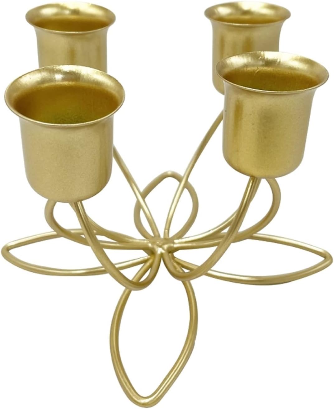 Metal Candle Holder Iron Candlestick Ornaments Wedding Party Table Decoration