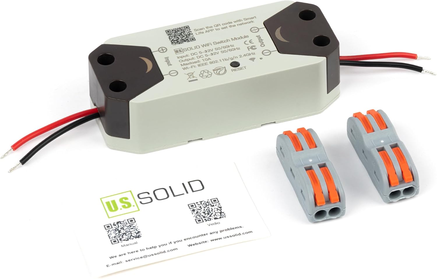 Solid WiFi Switch Module, DC 5~32V, Wireless Barbados Ubuy