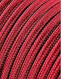 Kabel mit Kordelzug, 2 x 0,75 mm, C08, Bordeaux, 5 m