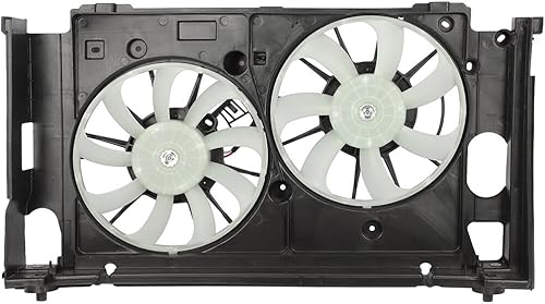 SCITOO Ventilador de refrigeración 621-369 + radiador 13119 apto para 2011-2017 para CT200h 2010-2015 para Toyota para Prius 2012-2016 para Toyota