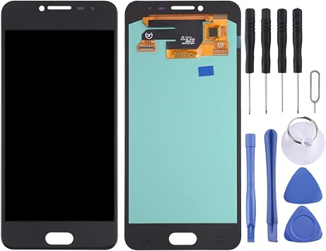 CHENYAN OLED LCD Screen for Galaxy C5 SM-C5000 with Digitizer Full Assembly (Black)