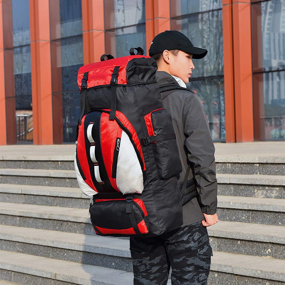 IGOLUMON Zaino Trekking 60L Impermeabile con Cover Antipioggia, Zaino Montagna da Escursionismo e Campeggio per Uomo e Donna