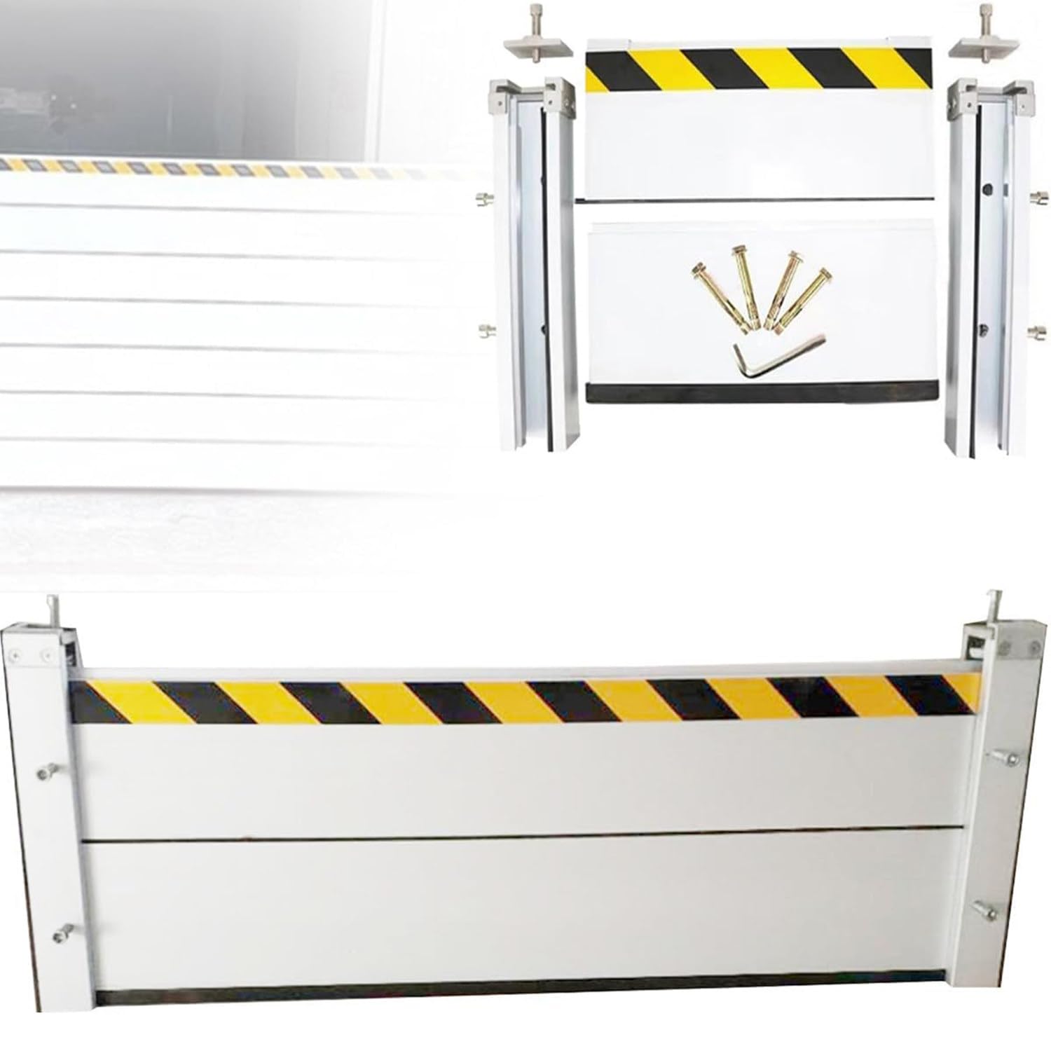 Barrière de protection contre les inondations pour sécuriser le garage lors des orages