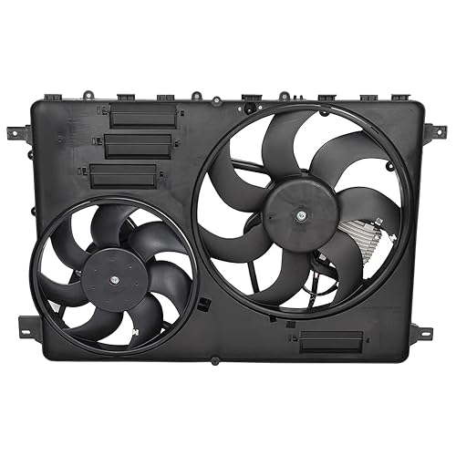 Vista 72 de SCITOO Ventilador de refrigeración del condensador del radiador compatible para Quattro/TT para Passat/Passat CC/Golf/Beetle