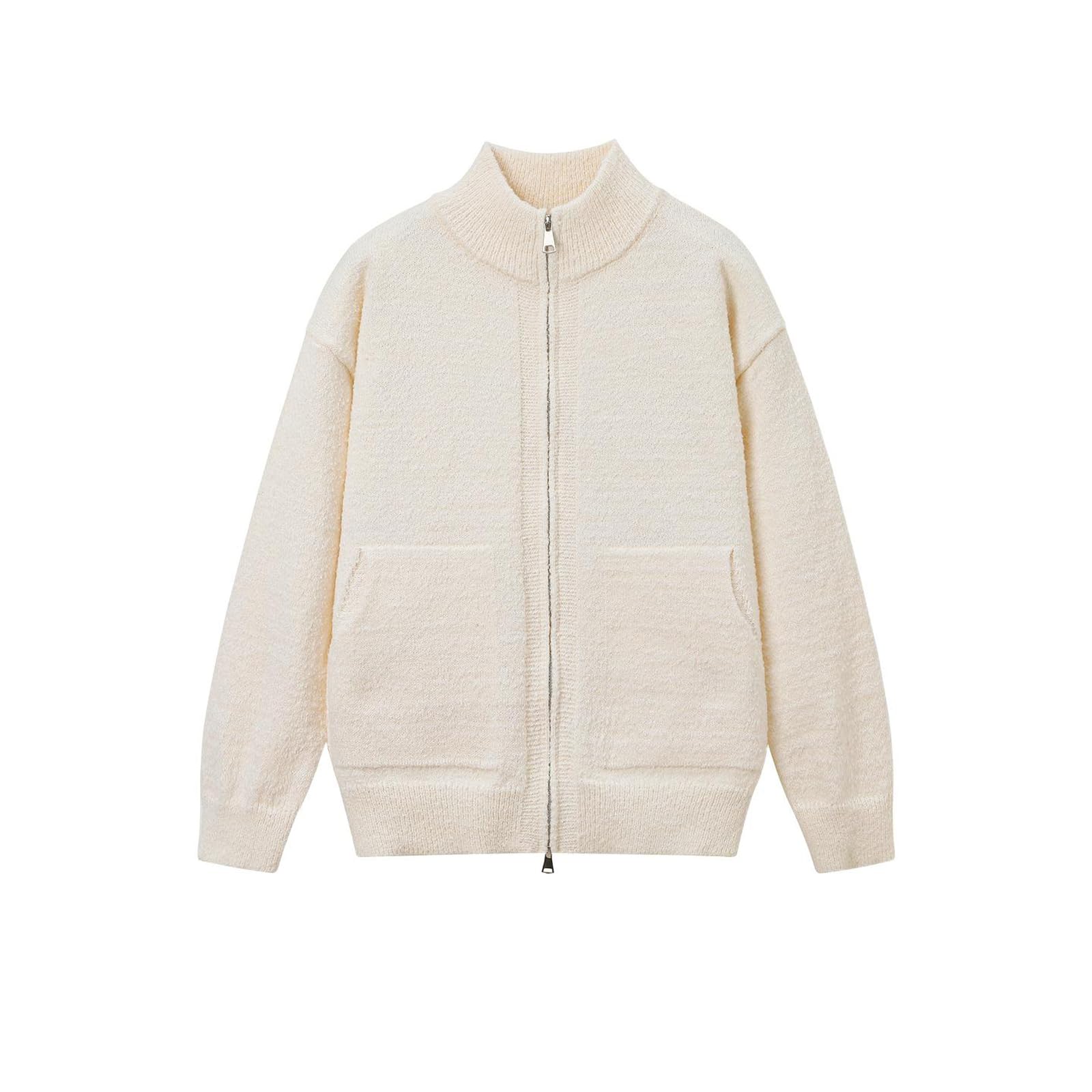 Męski dzianinowy kardigan sweter koreański styl retro luźny codzienny codzienny sweter z długim rękawem płaszcze