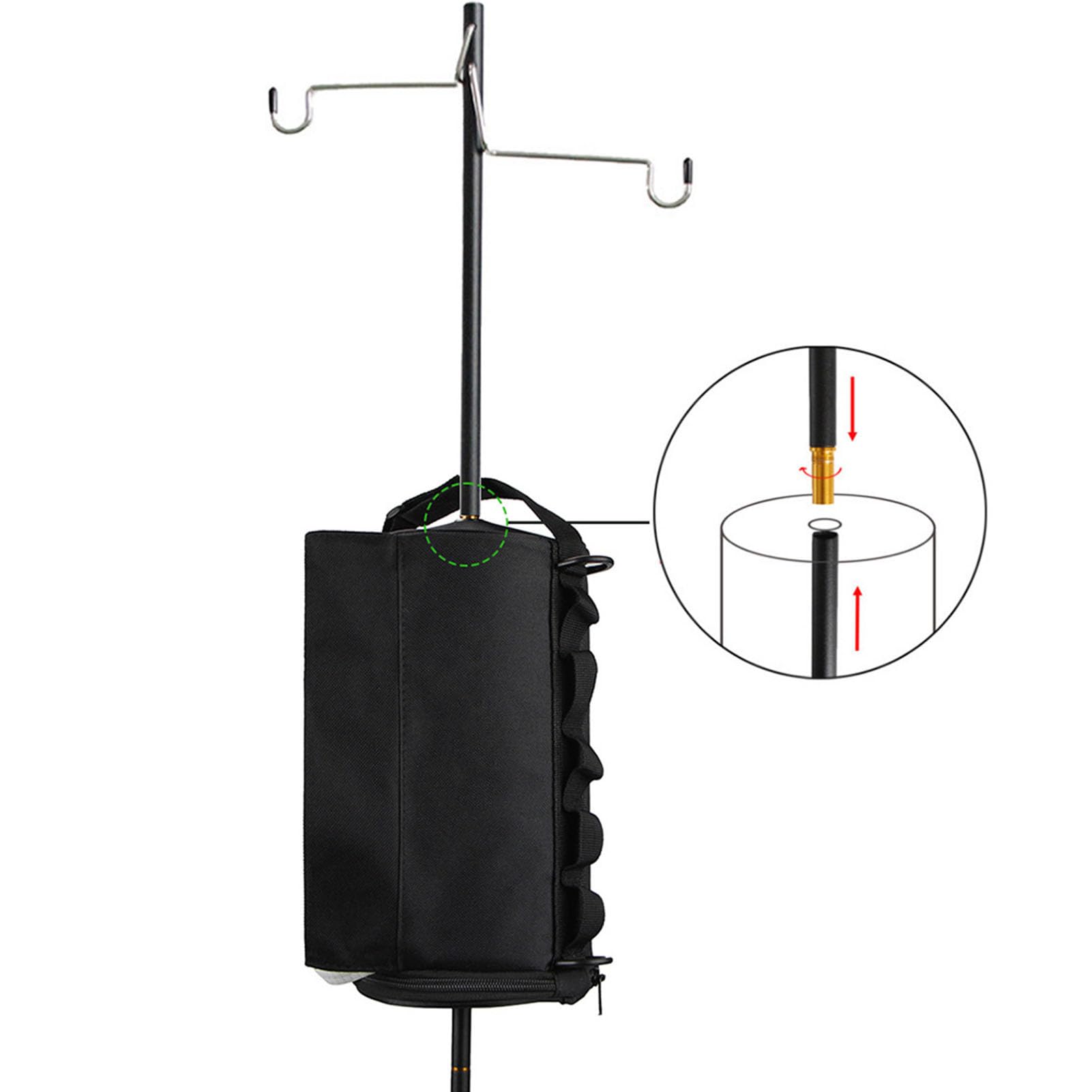 BAOFUYA Hanging Camping Toilet Paper Holder, Portable Oxford Fabric Travel Roll Paper Storage Bag for Caravan Bathroom, Tent - Image 3