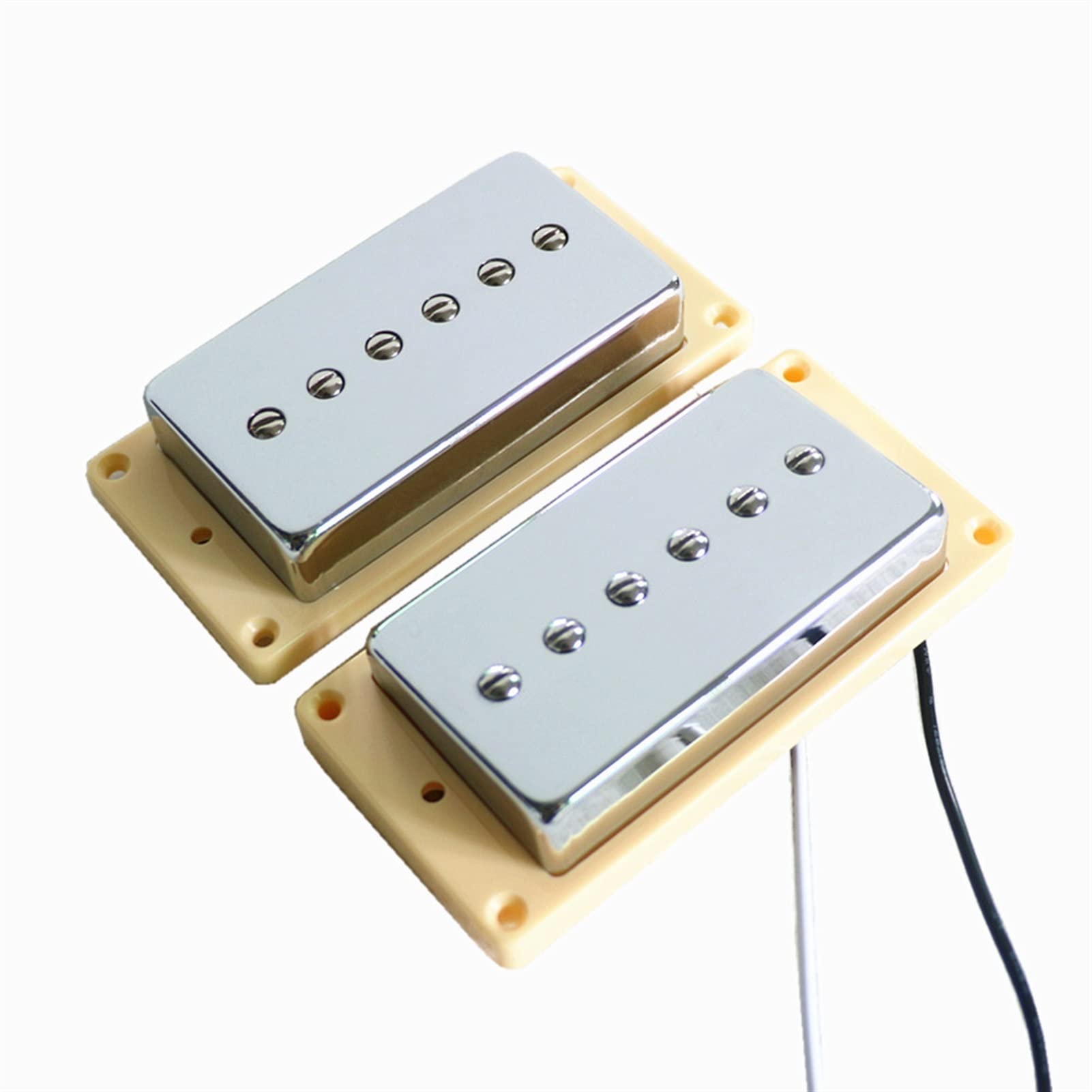 Humbuckers Alnico 5 P90 Humbucker Guitar Cickup Cello O Punte De Camioneta para Pastillas De Guitarra Eléctrica LP (Color : 1set)