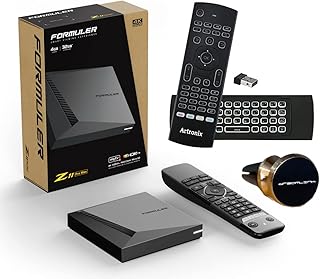 Formuler Z11 Pro Max Android 11 Wireless Ax 2x2 Gigabit LAN 4GB Ram 32GB ROM 4K + Extra Air Remote Keyboard Backlit + Extra Magnetic Car Mount