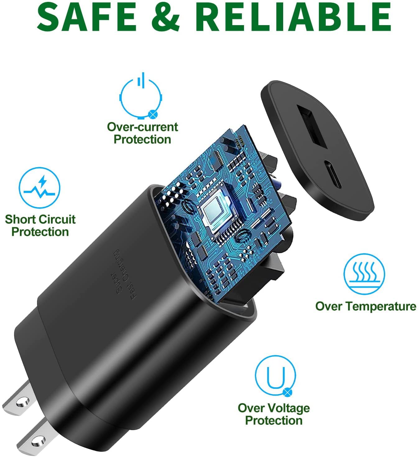 Nitecore Carbo 20000 Lightweight 20,000mAh Power Charger w/Eco-Sensa Type C Charging Cable