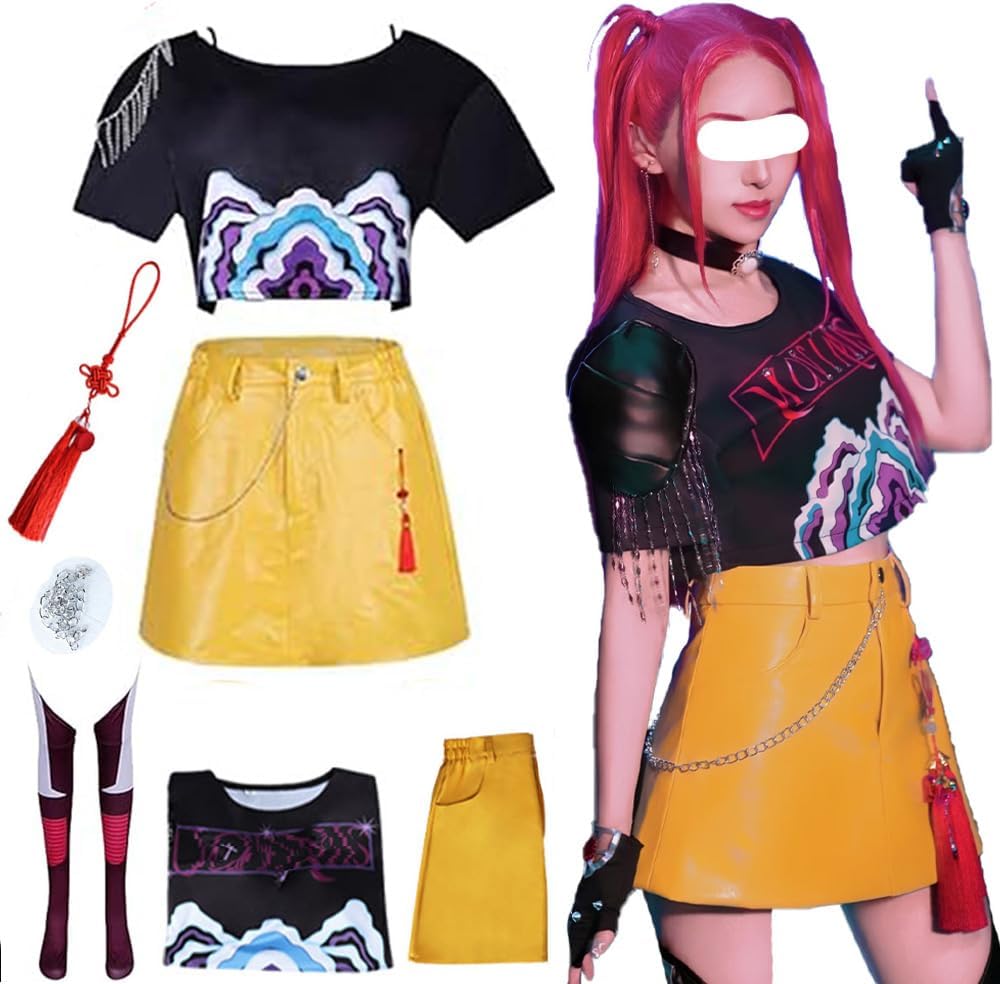 Women Costume Outfit Dress Women Uniform Halloween Full Set