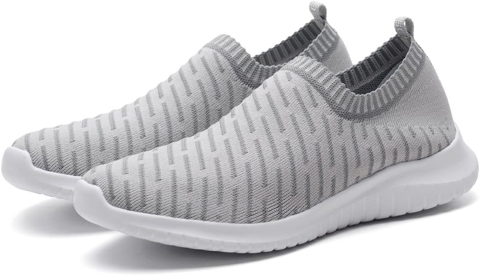 konhill Women's Slip On Sneakers Non Slip Walking Shoes Breathable Mesh Work Casual Lightweight Tennis Workout Shoes - Image 3