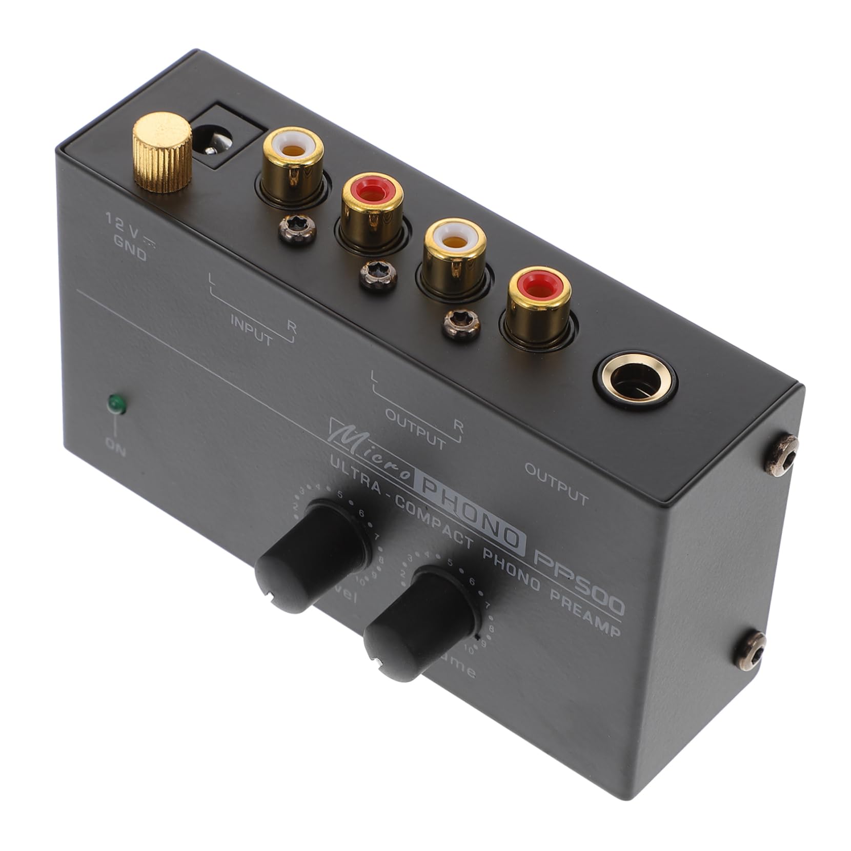 Mipcase Record Player Preamplifier Ultra-Low Noise Turntable Amplifier (us Plug)