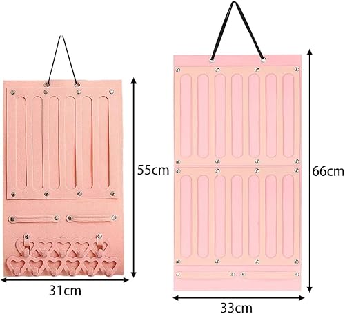 Miniatura 2 de Caja de almacenamiento de banda para el cabello, diadema para colgar horquillas, organizador para colgar diadema, contenedor de almacenamiento,