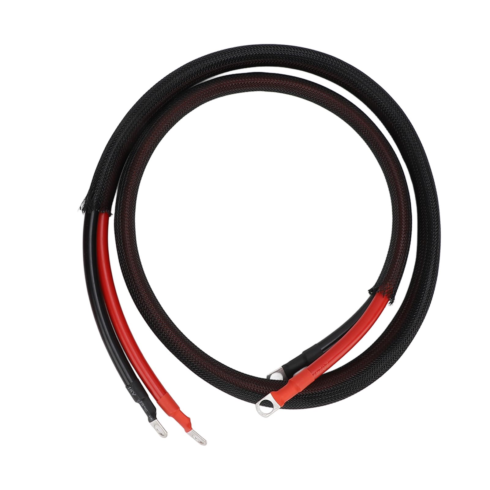 POENVFPO Terminales de BateríA Remota, Poste de BateríA de Latón de 3 Pernos de 8 Pulgadas con Cubierta, Kit de Poste de Carga de 250 A, Cable de Calibre 4 de 59 Pulgadas, Montaje en Panel para