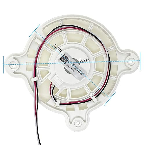 Miniatura 7 de DA31-00287B Reemplazo del motor del ventilador del evaporador del refrigerador para las piezas del refrigerador de Samsung, reemplaza DA31-00334A