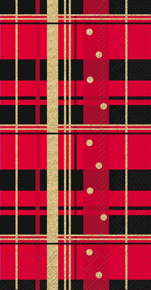 IHR Ideal Home Range Cocktail Napkins Winter Holiday 3-Ply Paper Napkins, 20-Count, 5" x 5", Christmas Delivery