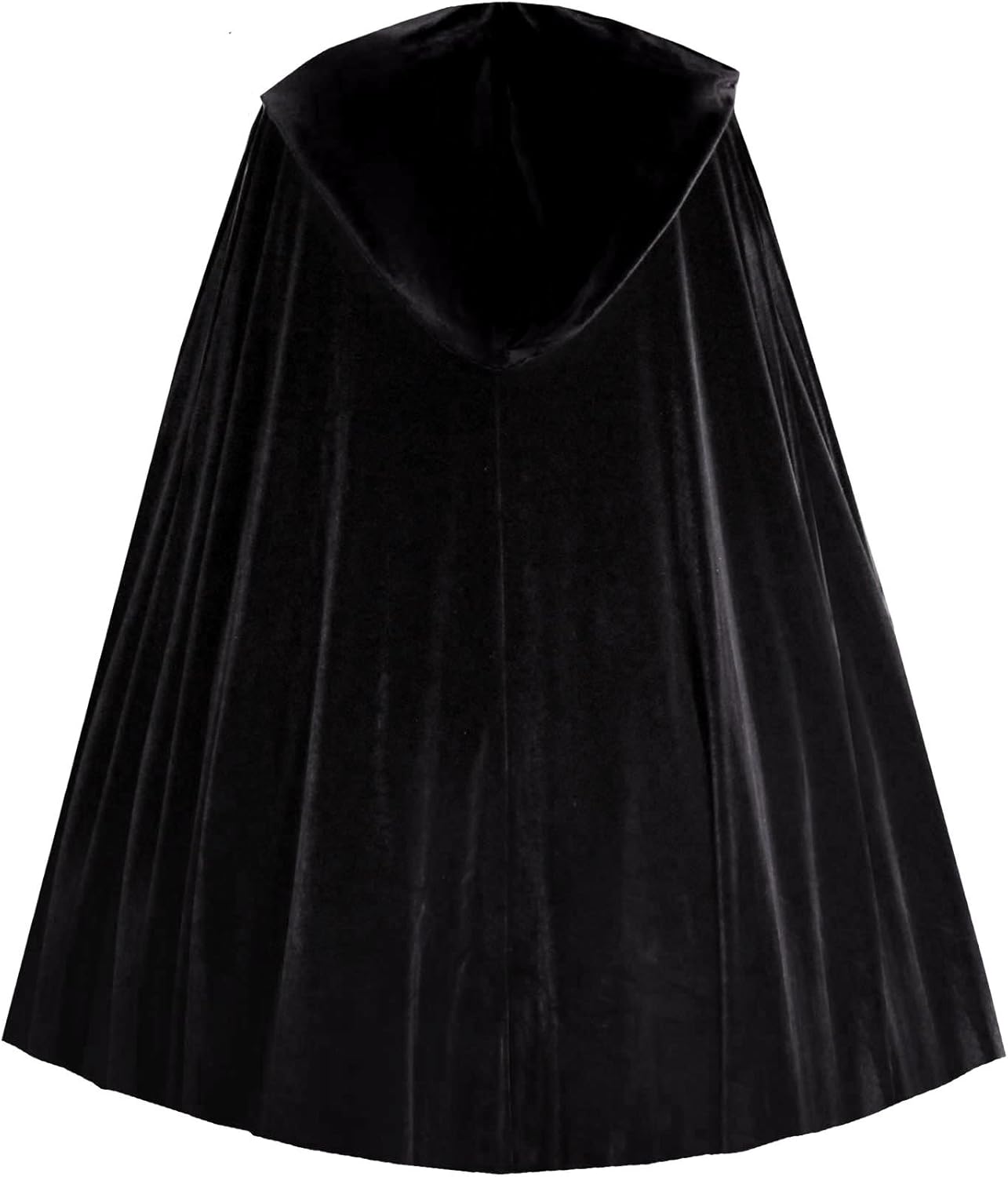 Victorian Gothic Steampunk Shakespeare Renaissance Velvet Capelet Cloak Black