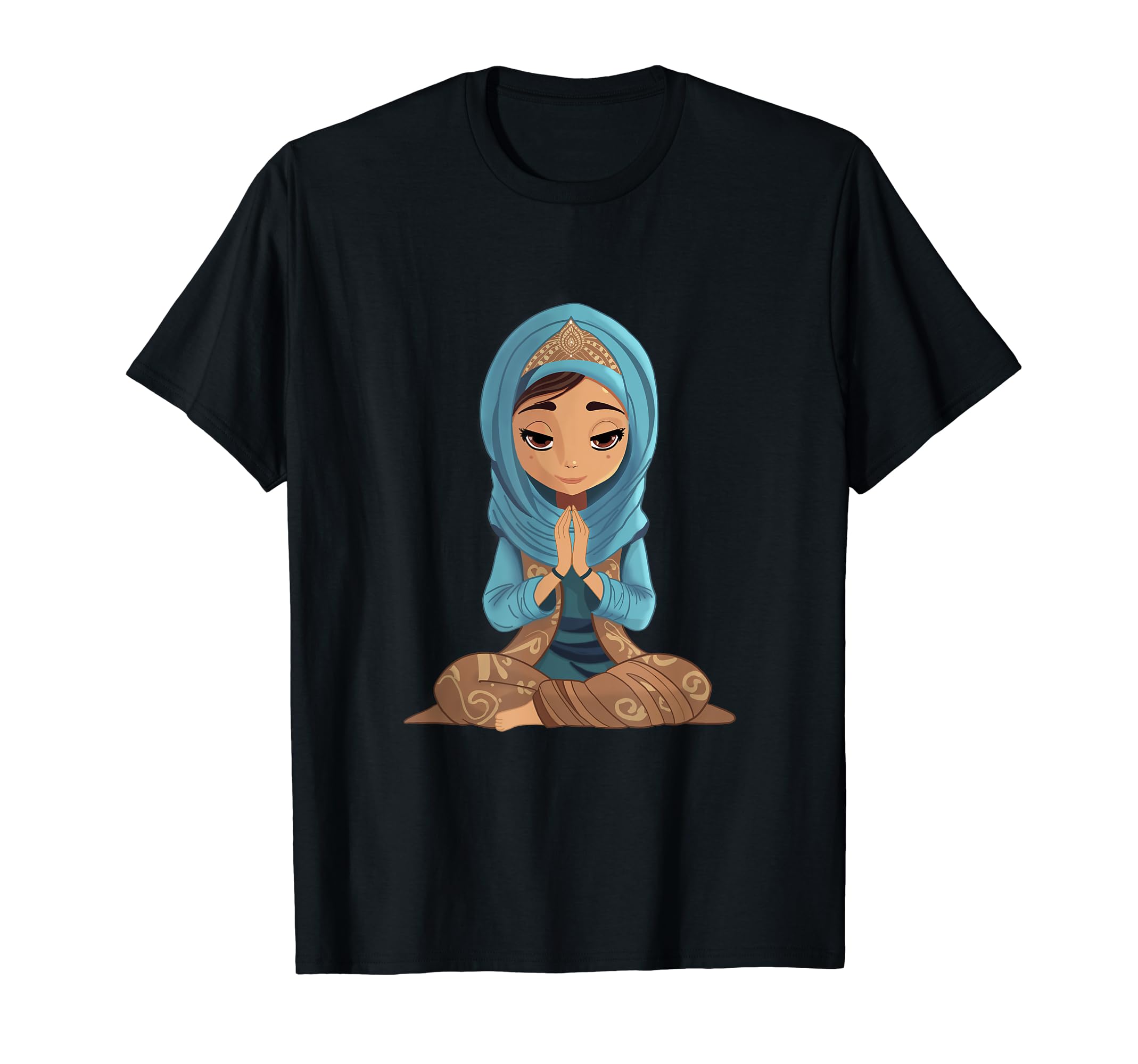 Spiritual Woman, namaste, meditation. T-Shirt