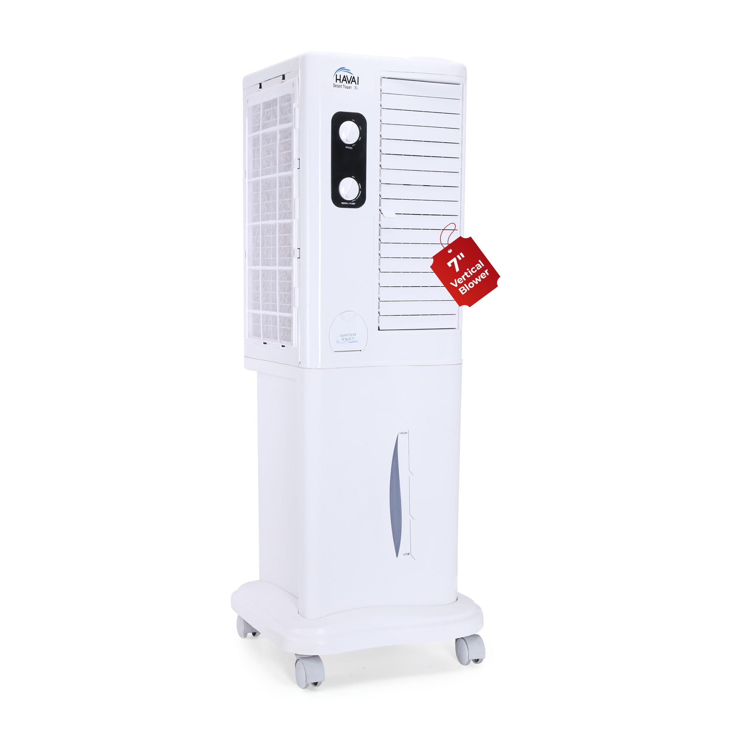 HAVAI Desert Tower XL Cooler |7 Inch Vertical Blower |150 Sq Feet
