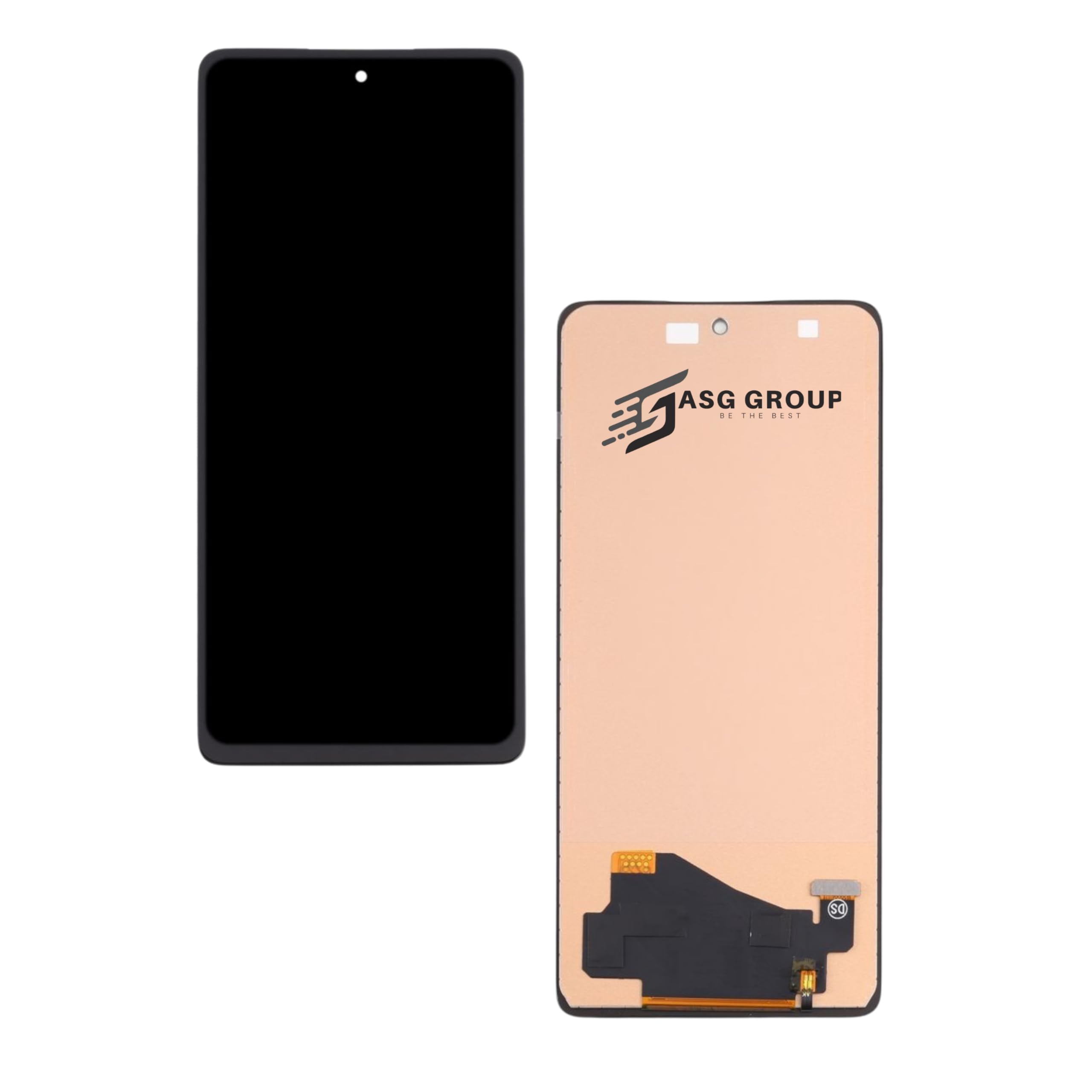 A72 Smartphone - Bezel-Less Punch Hole Display | Black Glass Body