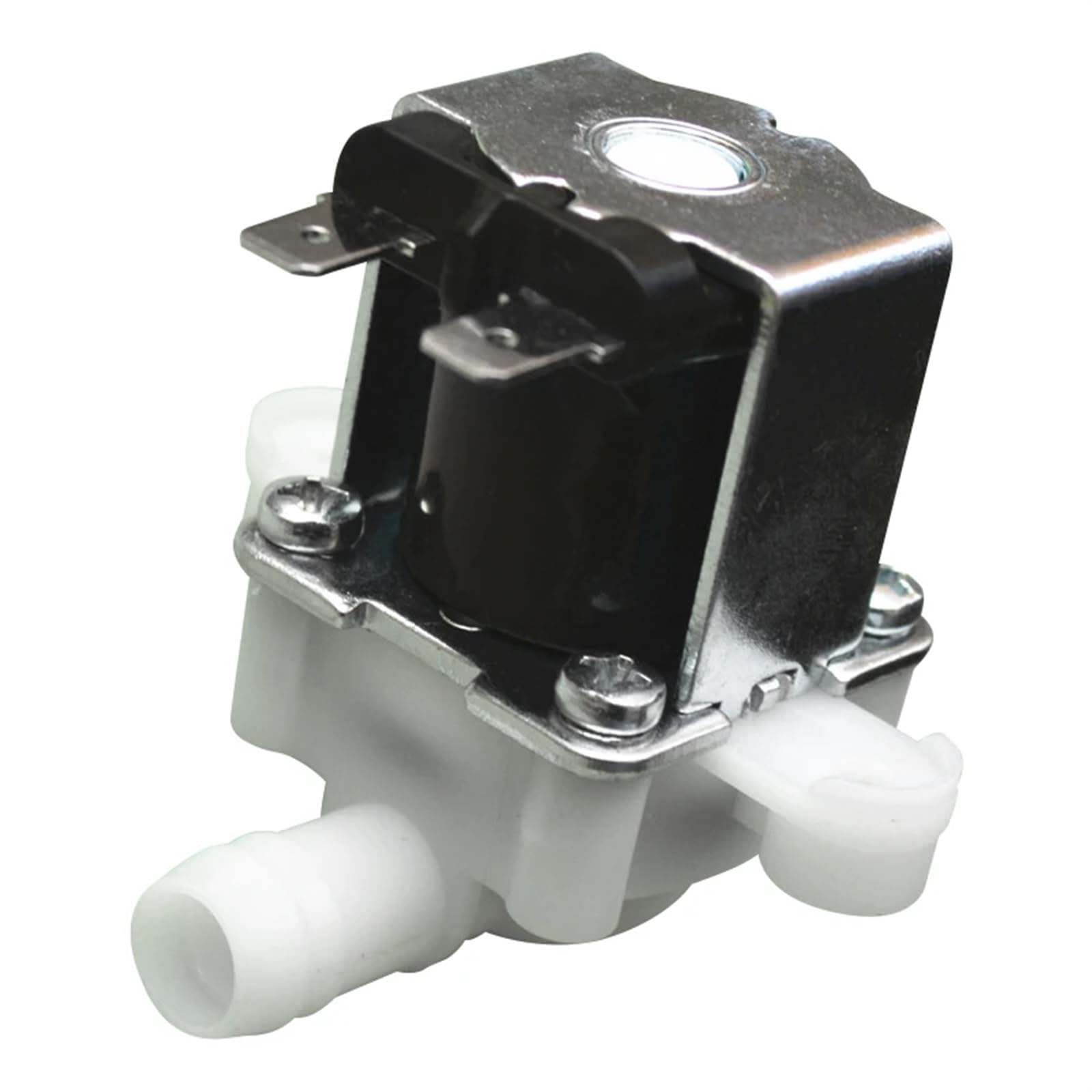 DLTBYWAQZ Solenoid Valve Inlet Plastic for Water Dispenser Boiler Purifier Heater Steam Tank 1/2" DN15(Onecolor)
