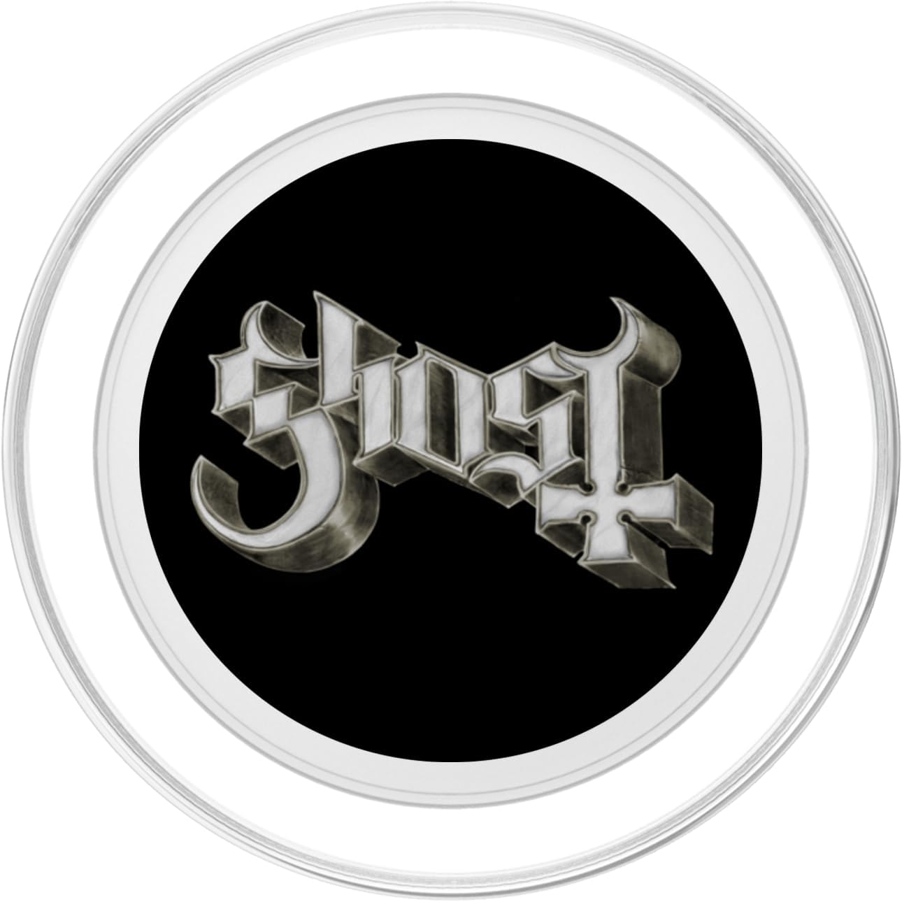 Ghost Phantomime Logo PopSockets PopGrip for MagSafe