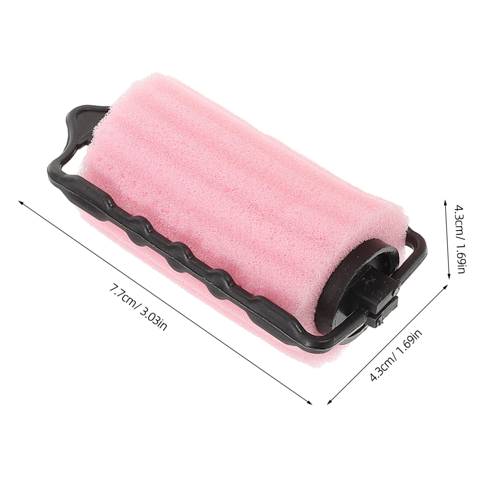 IWOWHERO 8Pcs Hair Rollers Self Holding Curlers for Effortless Waves for All Hair Types Comfortable Damage Styling for Salon Results