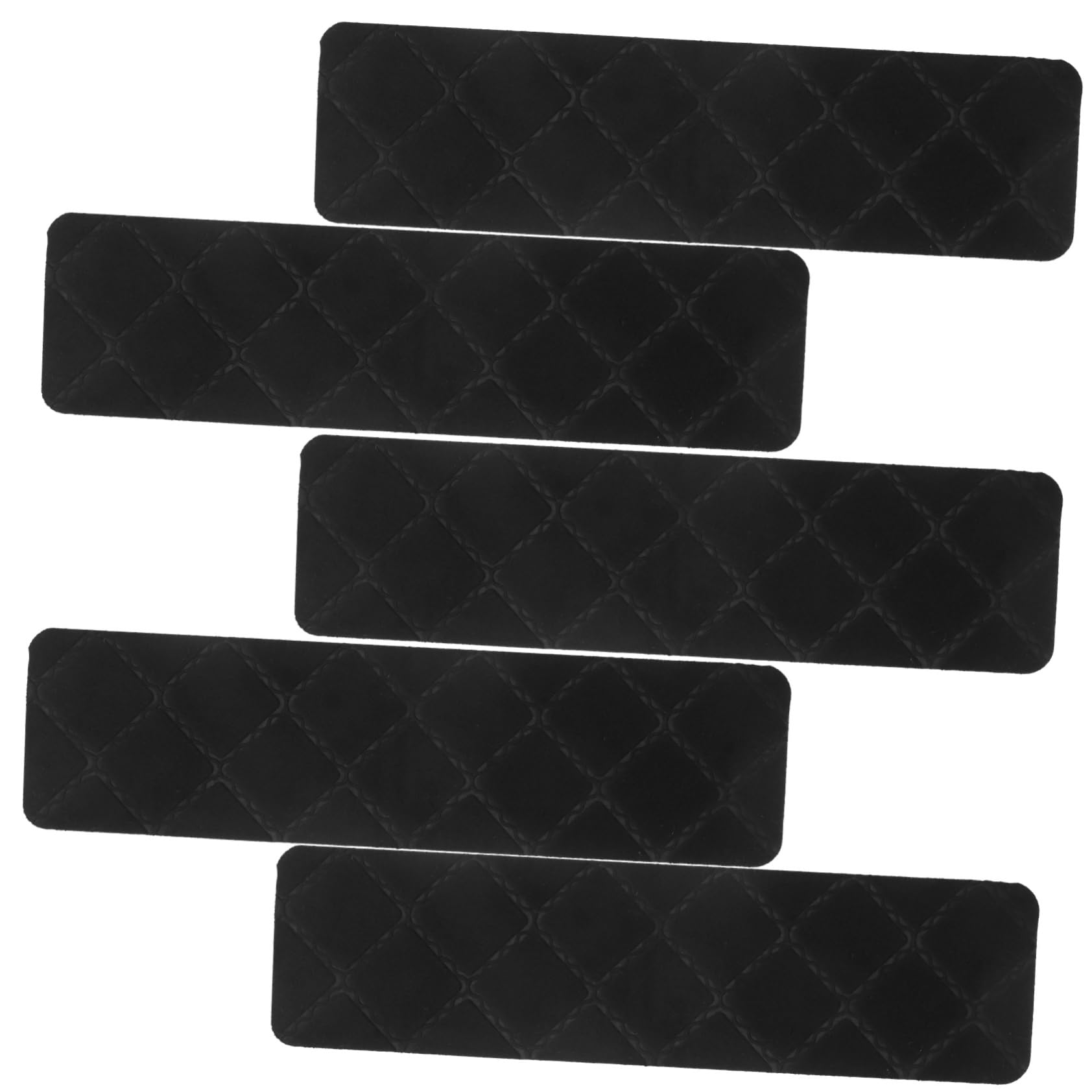 Marches escalier moquette antidérapantes lot de 5 tapis isolants acoustiques pour bois
