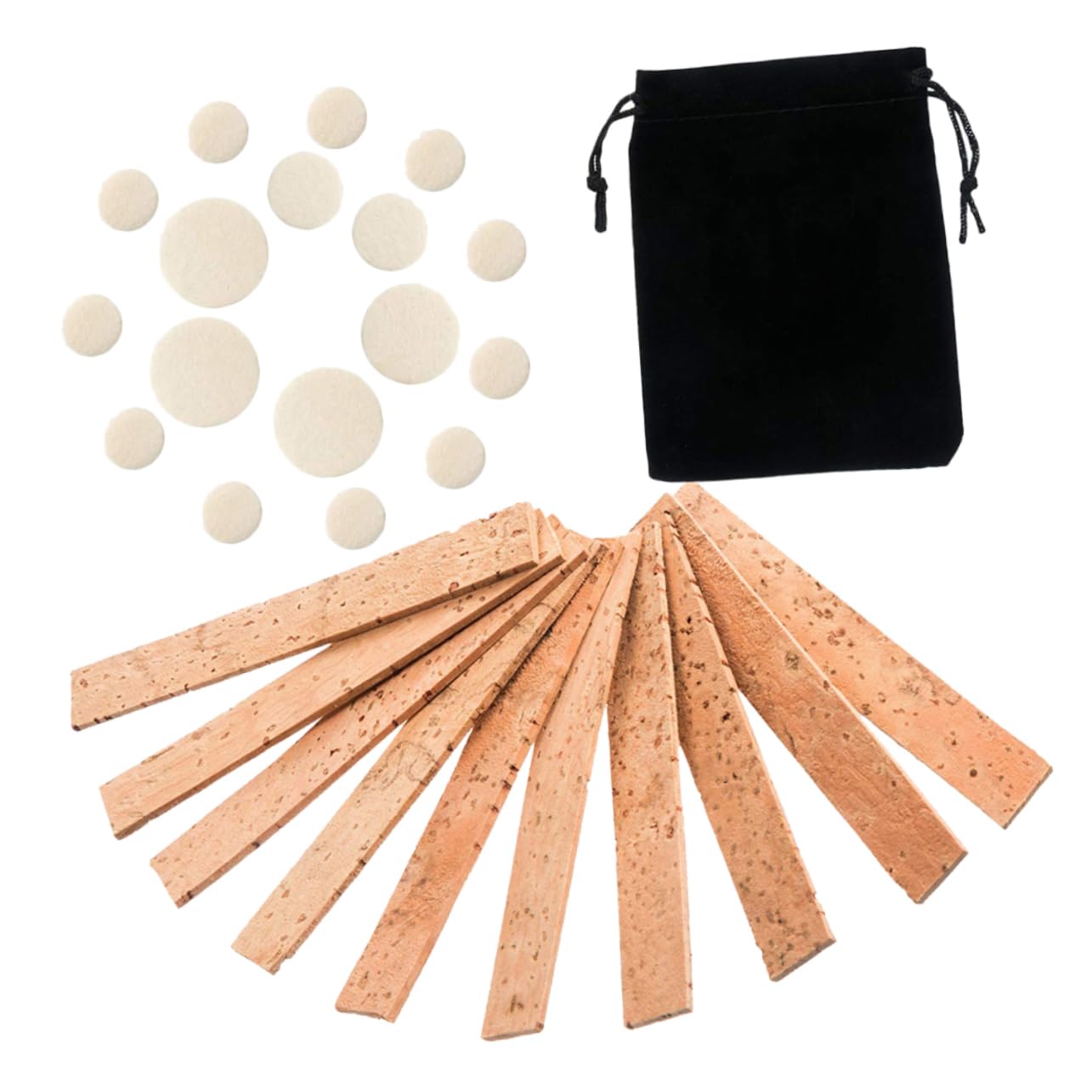 CIMAXIC 1Set Clarinet Neck Joint Cork Pad Musical Instrument Repair Accessories Durable Cork for Clarinet Maintenance Essential Supply for Clarinetists