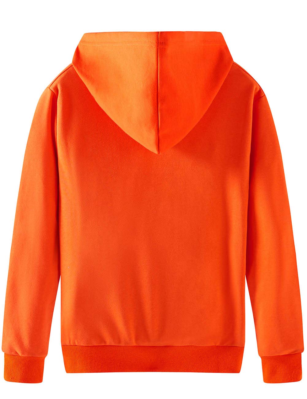 Spring & Gege Sweat à Capuchon Garçon Veste de Survêtement en Coton à Capuche de Couleur Unie pour Enfants (2-12 Ans)