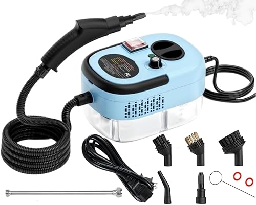 Miniatura 12 de Limpiador de Vapor de Mano, Limpiador de Vapor de Alta Presión de 2500W Multi-Superficie para Uso Doméstico, Vaporizador de Coche para Limpieza de