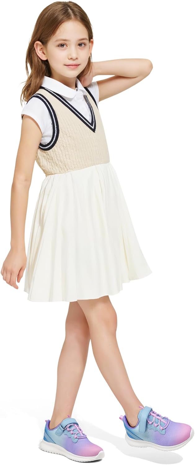 RUNSIDE Kids Shoes, Boys Girls Sneakers Lightweight Athletic Walking/Running Tennis Shoes(Toddler/Little Kid/Big Kid) - Image 2