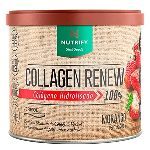 Collagen Renew Verisol (300g) - Morango, Nutrify