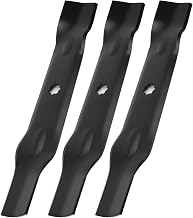 GY20852 High Lift Mower Blades for 48" Cut Deck, GX21784 Mower Blades Compatible with John Dee re 145 155C D140 D150 D160 LA130 LA140 LA145 LA155 E160, Replace AM141035/GX21785/GX21785, 3 Pack