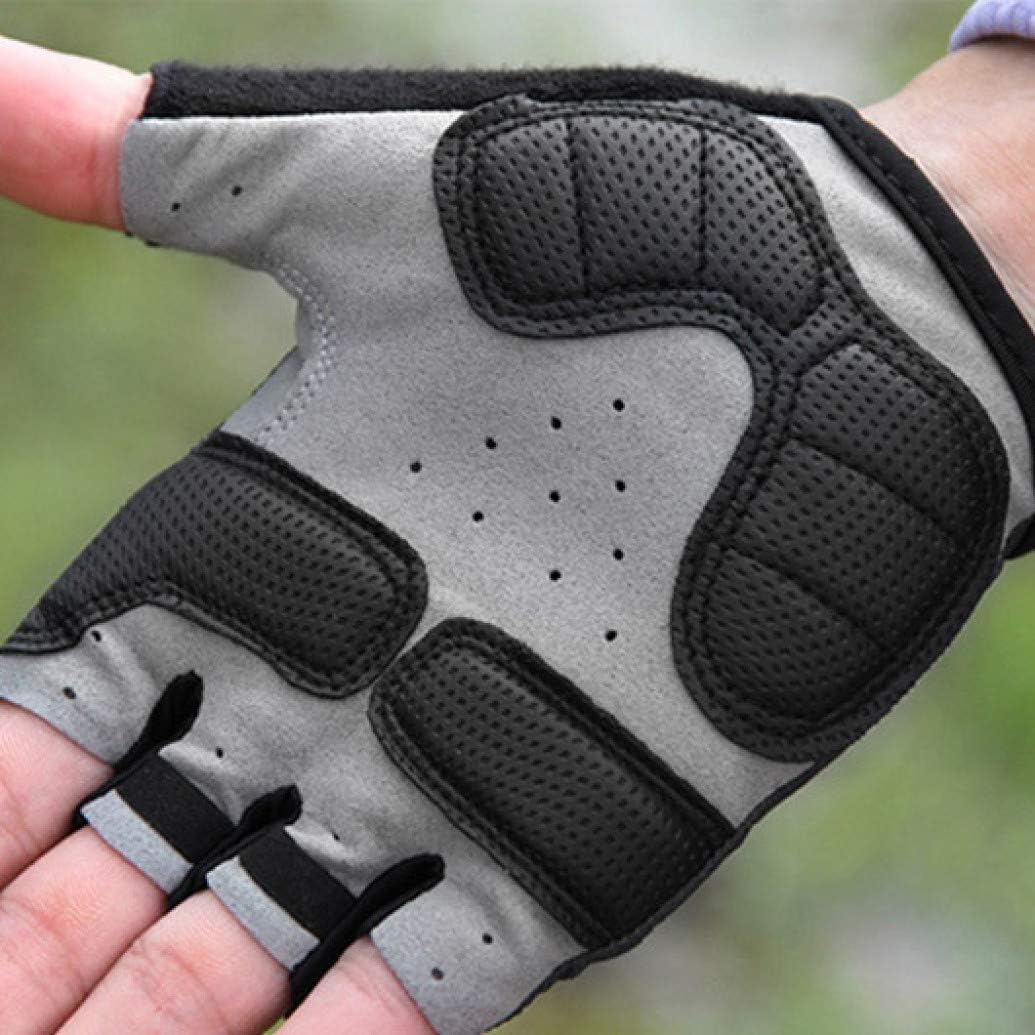 サイクリンググローブ 夏 自転車用グローブ サイクルグローブ UVカット 手袋 滑り止指切り 3D 立体 【衝撃吸収 耐摩耗性 通気