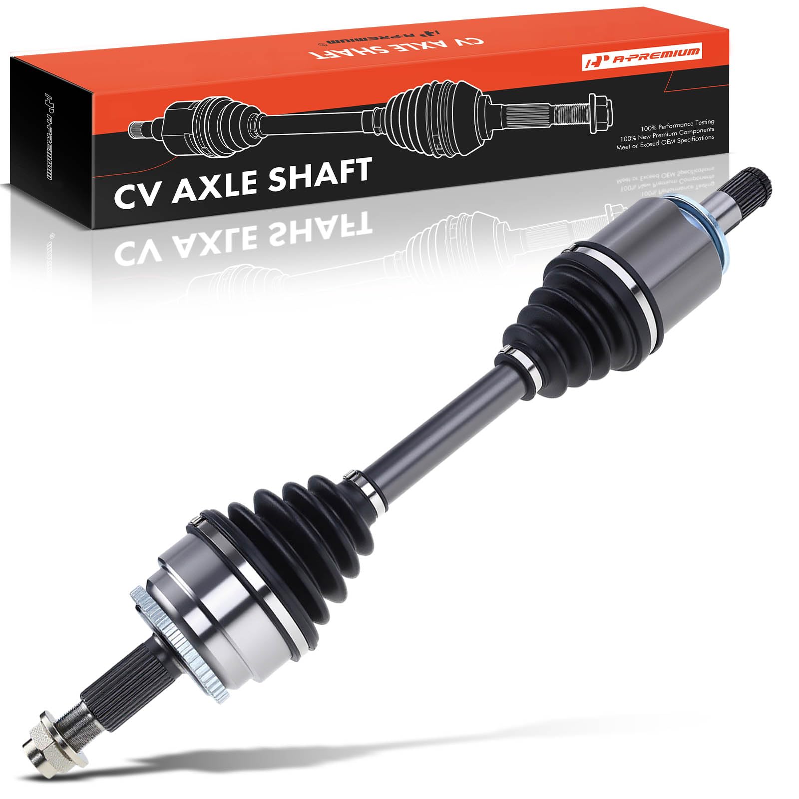 A-Premium CV Axle Shaft Assembly Compatible with Land Rover Range Rover Sport 2006-2013 LR3 2005-2009 LR4 2010-2013, Front Left Driver Side, Replace#