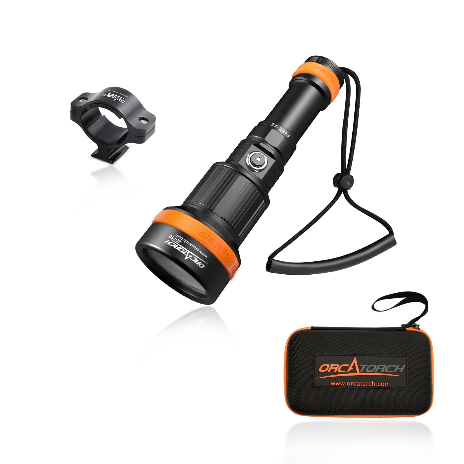 Amazon.com: ORCATORCH ZD710 MK2 Zoomable Dive Light Beam Angle 4