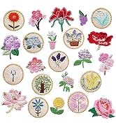 4er-Set Stickerei-Patches – Aufnäher Zum Bügeln Oder Nähen Für Kleidung & Taschen