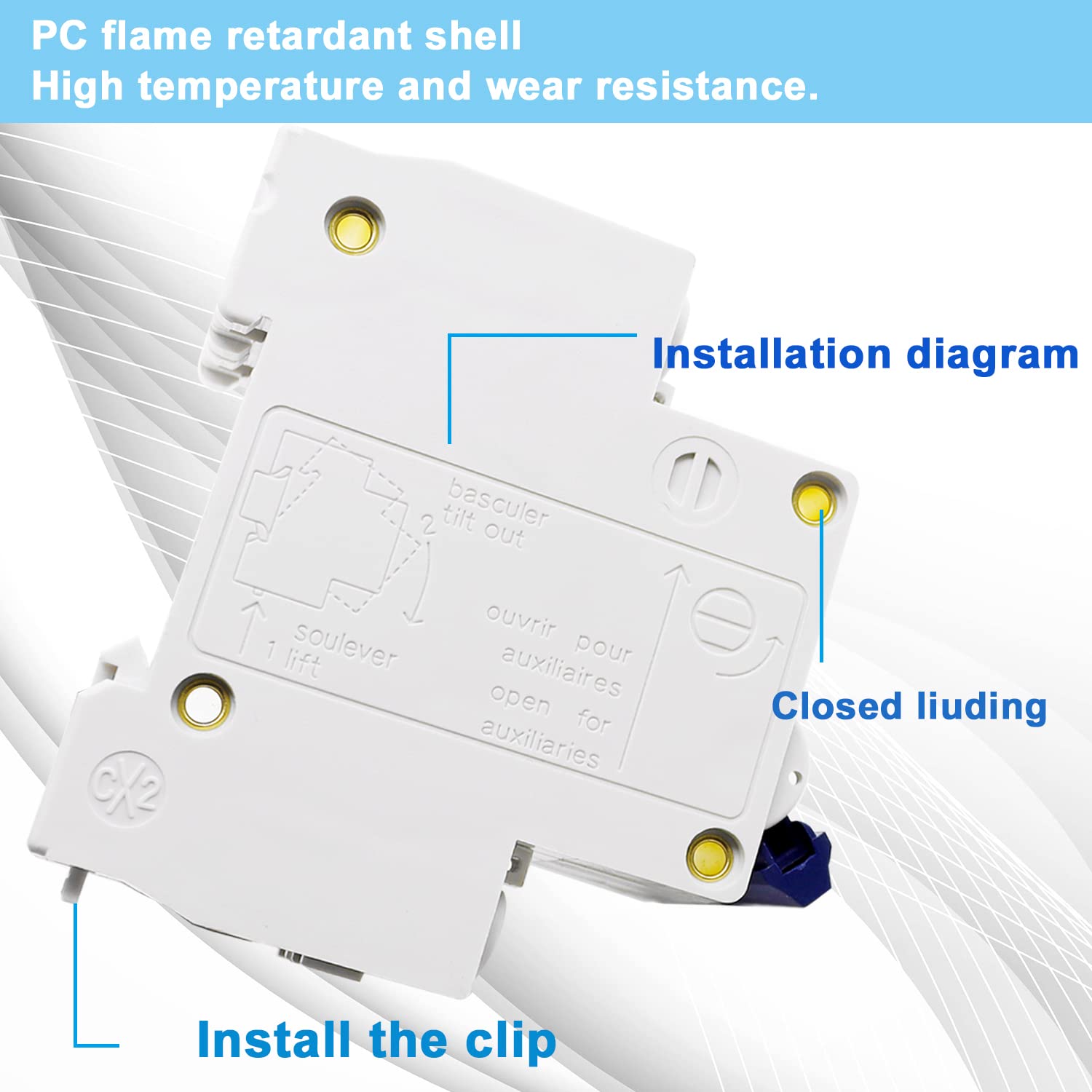 Smseace DC Miniature Circuit Breaker 1000V Low Voltage