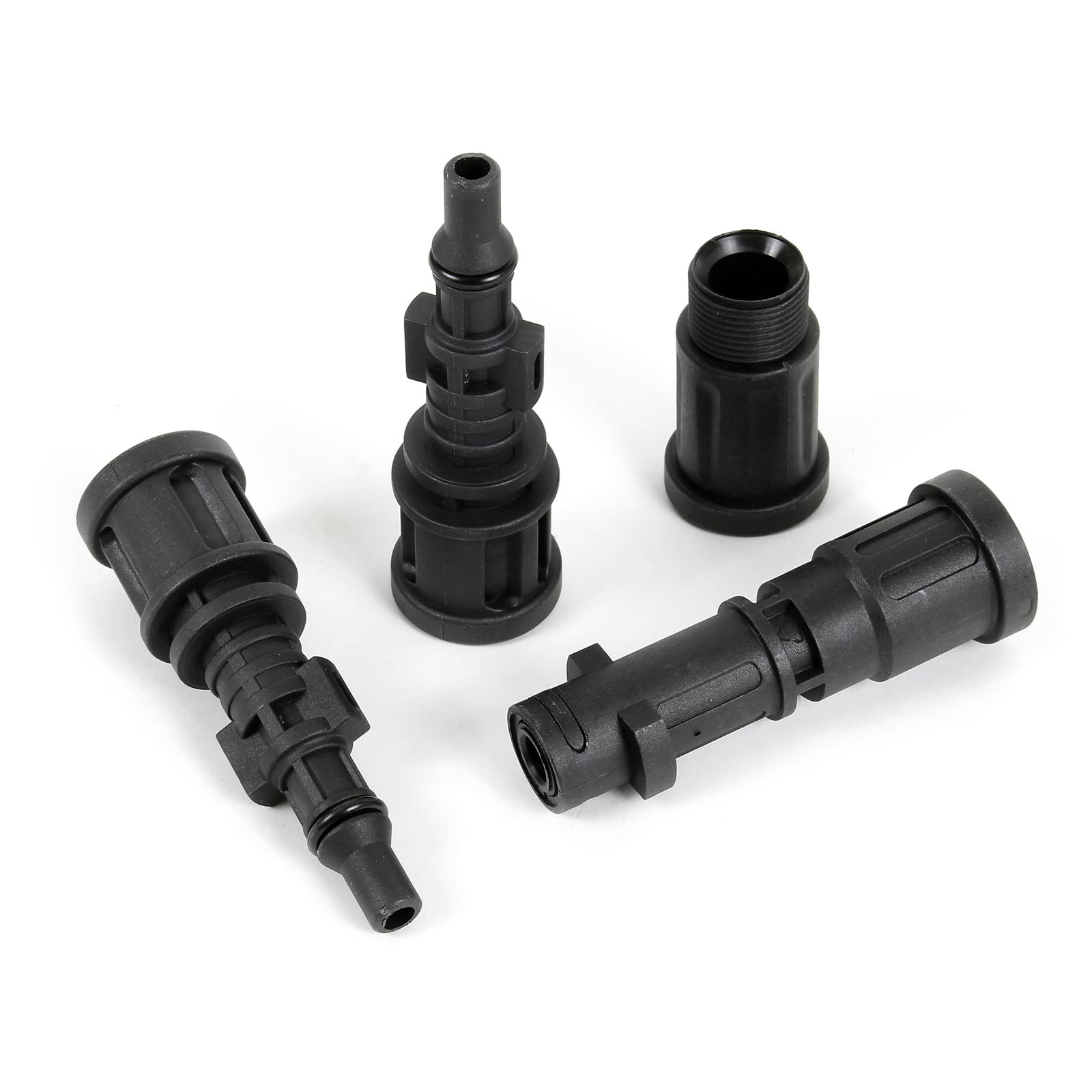 Wiltec Rohrreinigungsschlauch 20m Abflussreiniger inkl. 4 Adapter für Hochdruckreiniger 160bar