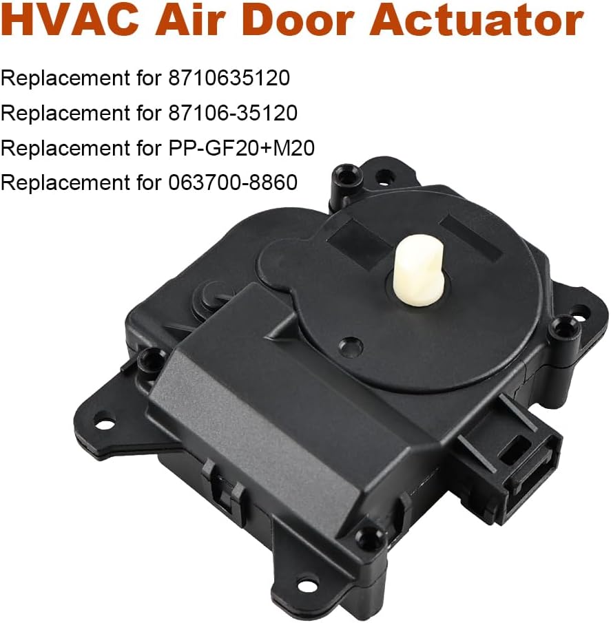 WMPHE HVAC Air Blend Door Actuator 063700-8860 87106-35120 PP-GF20+M20