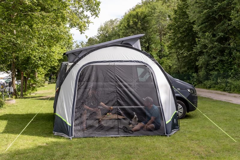 Sonnensegel mit Front- und Seitenwänden 320x240cm Busvorzelt Campingbus Vorzelt