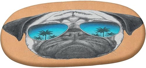 Miniatura 3 de Mantel ovalado ajustable de poliéster con bordes elásticos de pug, con estampado de palmeras reflectantes, palmeras y árboles tropicales, se adapta