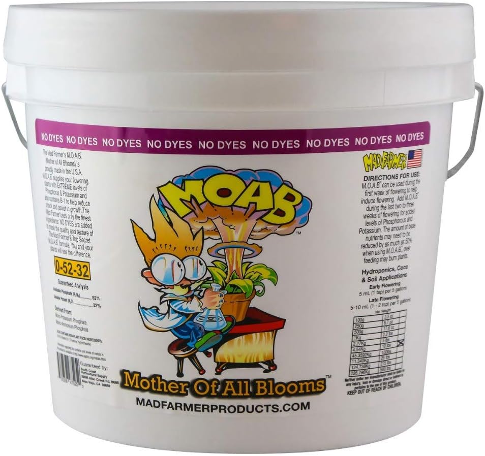 Mother Of All Bloom MOAB 10lbs 10 Pounds Bloom Enhancer